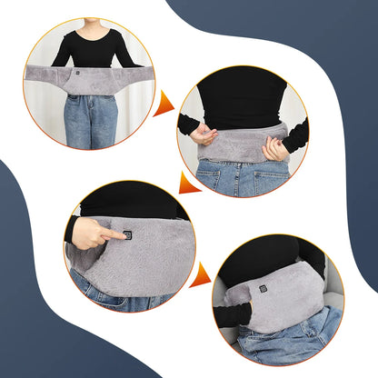 Ceinture chauffante électrique, compresse chaude, coussin chauffant pour utérus, lombaire et abdominal Gallery Cadeaux