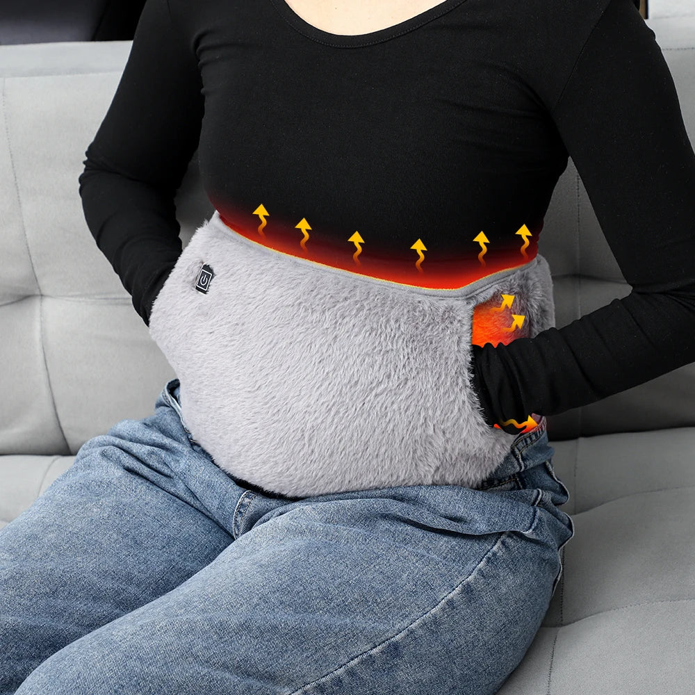 Ceinture chauffante électrique, compresse chaude, coussin chauffant pour utérus, lombaire et abdominal Gallery Cadeaux