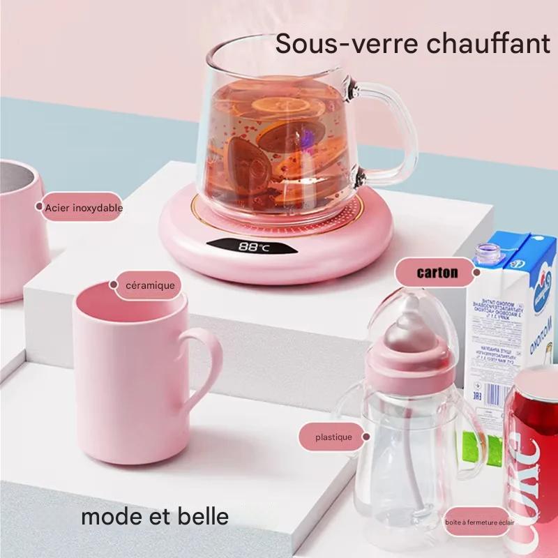 Sous-verre chauffant thermostatique Xiaomi : chaleur constante pour vos boissons Gallery Cadeaux