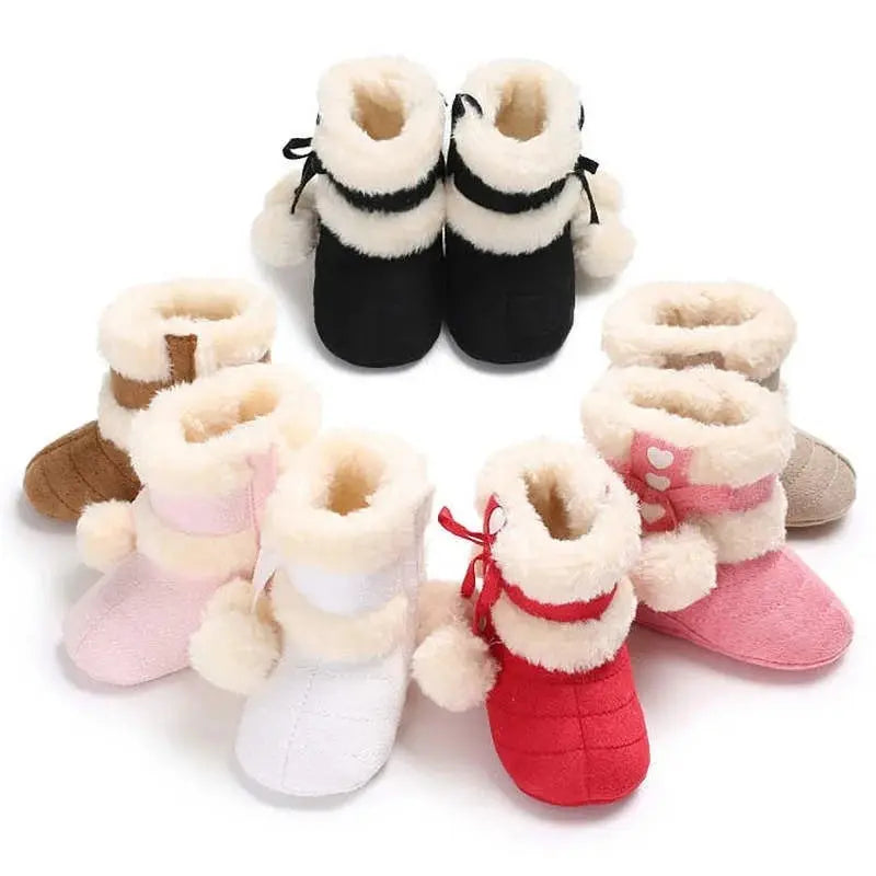 BOTTES D'HIVER MIGNONNES POUR BÉBÉS - CRISTAL Gallery Cadeaux