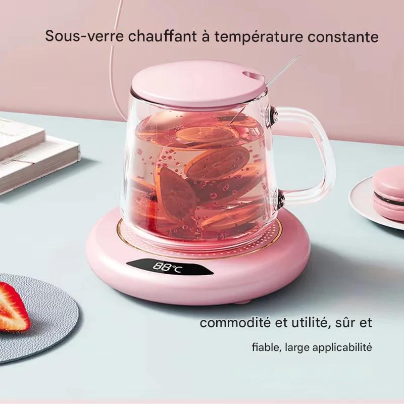 Sous-verre chauffant thermostatique Xiaomi : chaleur constante pour vos boissons Gallery Cadeaux