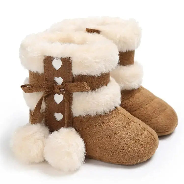 BOTTES D'HIVER MIGNONNES POUR BÉBÉS - CRISTAL Gallery Cadeaux