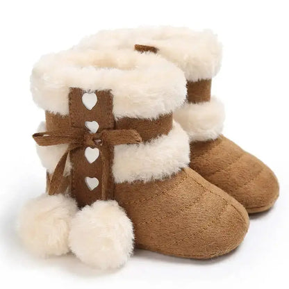 BOTTES D'HIVER MIGNONNES POUR BÉBÉS - CRISTAL Gallery Cadeaux