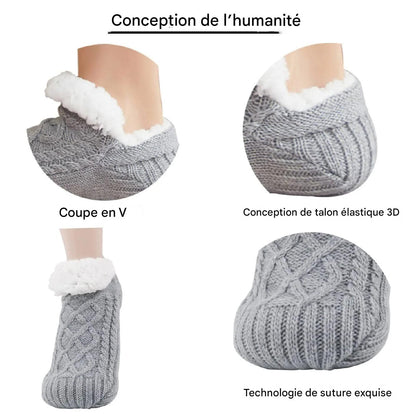 Chaussons thermiques en coton épais : chaleur et confort pour l’hiver Gallery Cadeaux