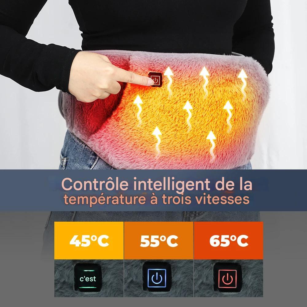 Ceinture chauffante électrique, compresse chaude, coussin chauffant pour utérus, lombaire et abdominal Gallery Cadeaux