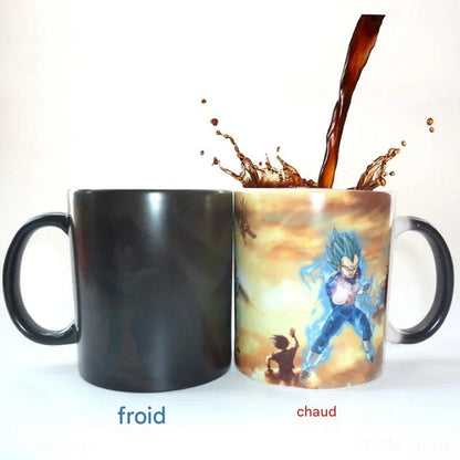 Tasse à Café Magique Personnalisée Dragon Ball - Goku