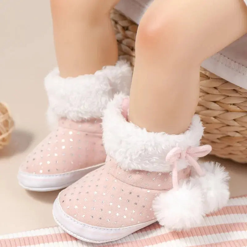 BOTTES D'HIVER MIGNONNES POUR BÉBÉS - CRISTAL Gallery Cadeaux