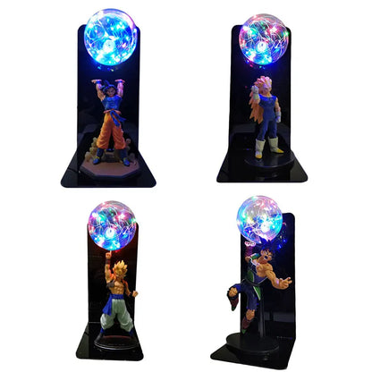 Lampe LED Dragon Ball Super - Goku, Vegeta &amp; Gogeta