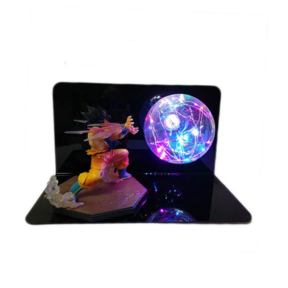 Lampe LED Dragon Ball Super - Goku, Vegeta &amp; Gogeta