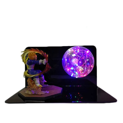 Lampe LED Dragon Ball Super - Goku, Vegeta &amp; Gogeta