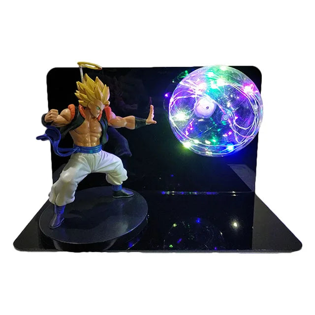 Lampe LED Dragon Ball Super - Goku, Vegeta &amp; Gogeta