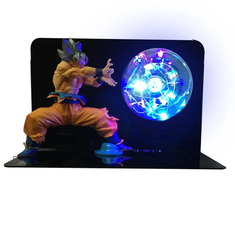 Lampe LED Dragon Ball Super - Goku, Vegeta &amp; Gogeta