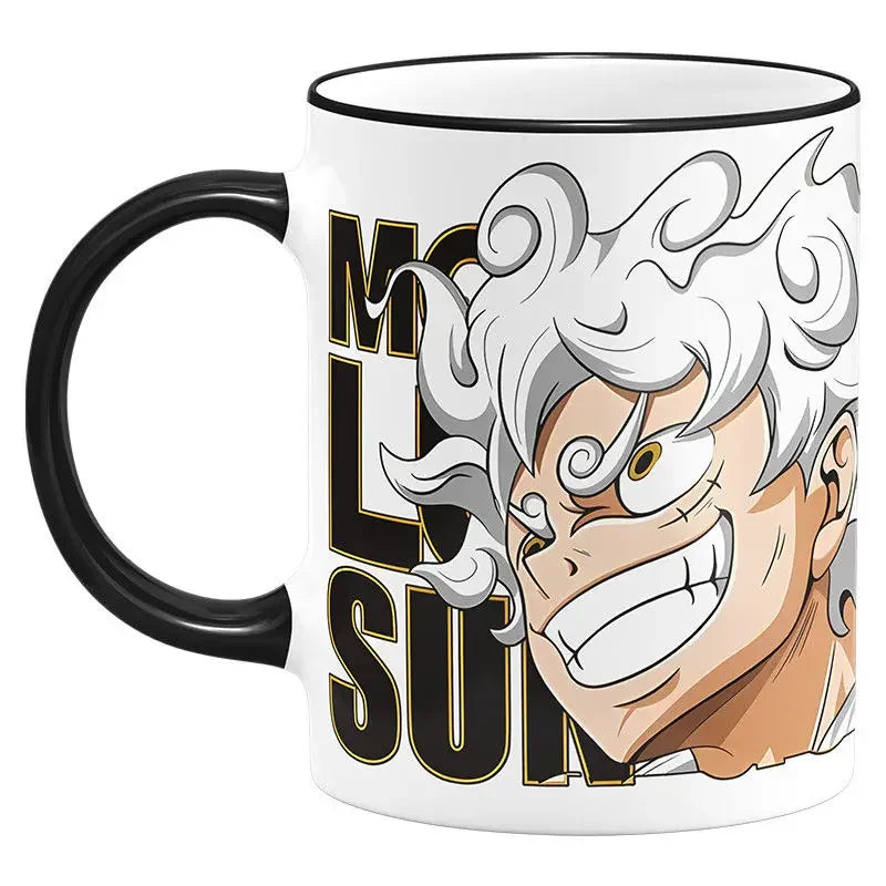 Tasse à Eau en Céramique Personnalisée - Fan de Sanji &amp; Luffy