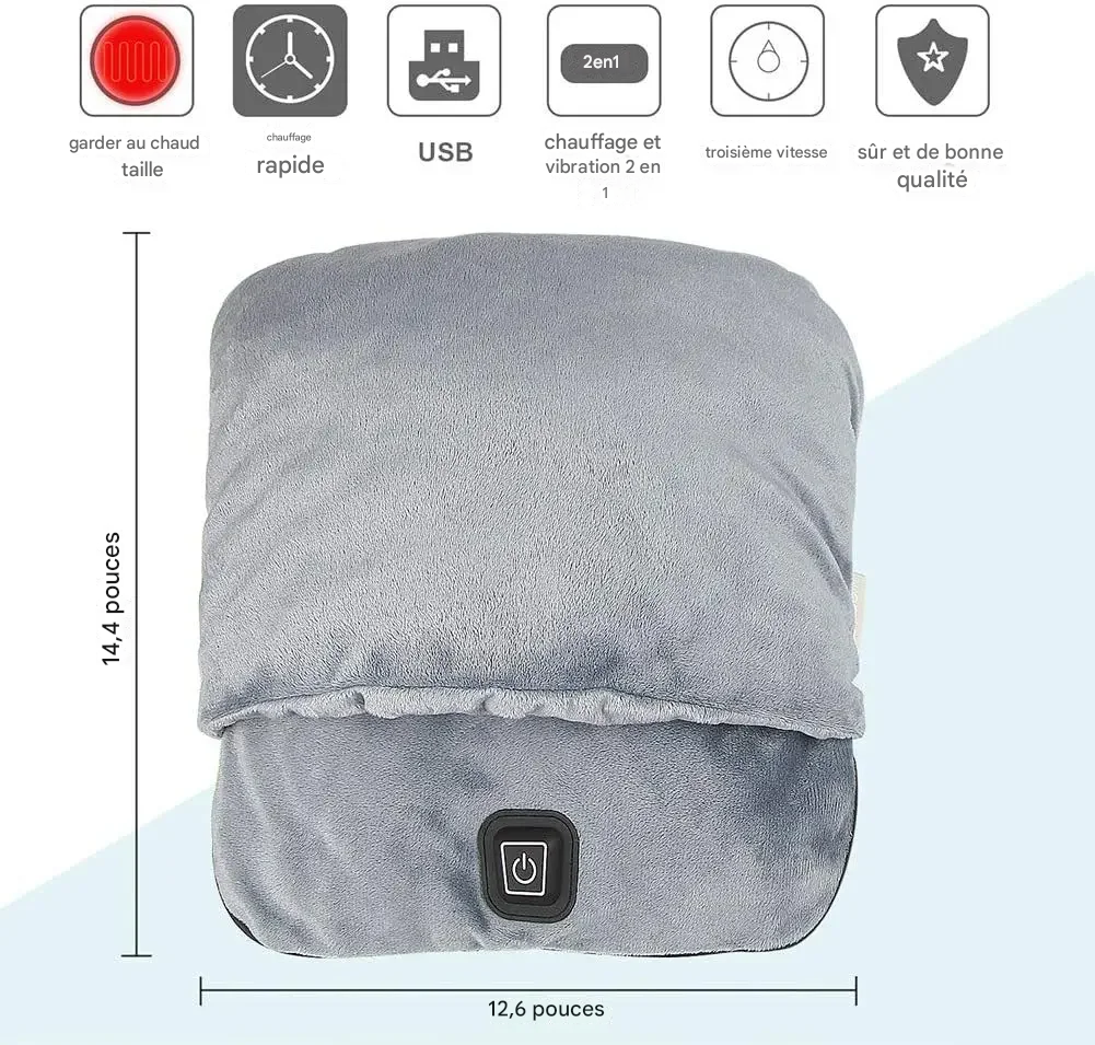 Coussin chauffant électrique universel pour pieds : chaleur et confort cet hiver Gallery Cadeaux