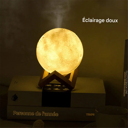 Lampe Lune avec Diffuseur d'huile Essentielle et Humidificateur d'air Portable ultrasonique Gallery Cadeaux