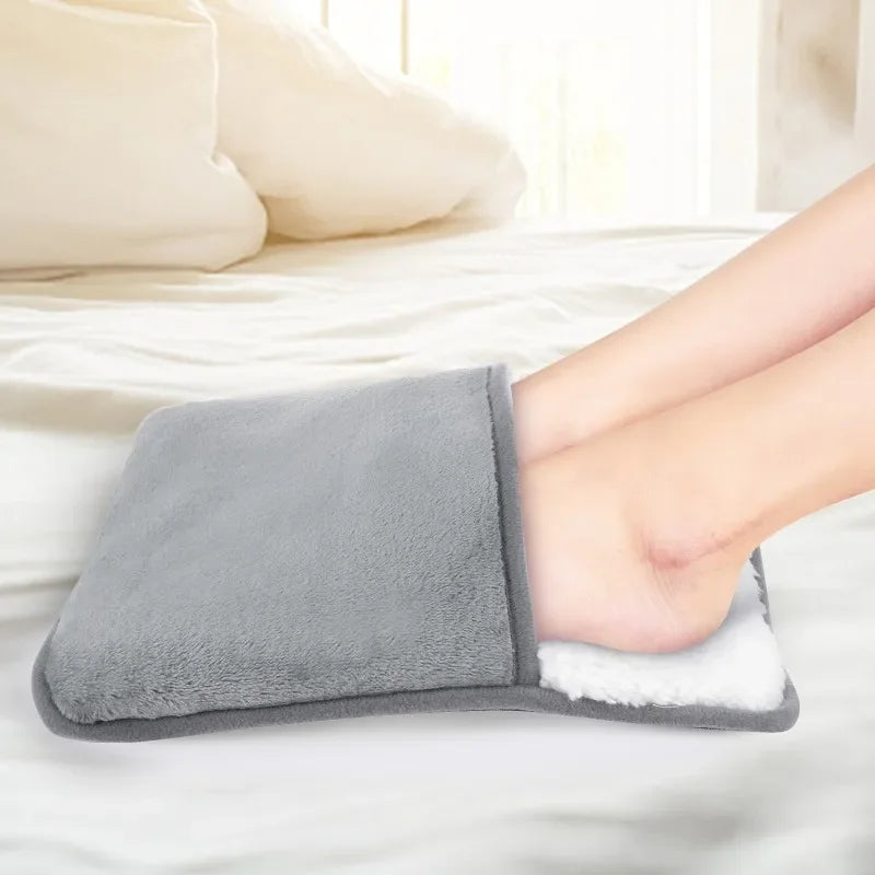 Coussin chauffant électrique universel pour les pieds, chargement USB, ménage lavable, peluche douce, chauffe-pieds, Wskins polymères, hiver, 29cm Gallery Cadeaux