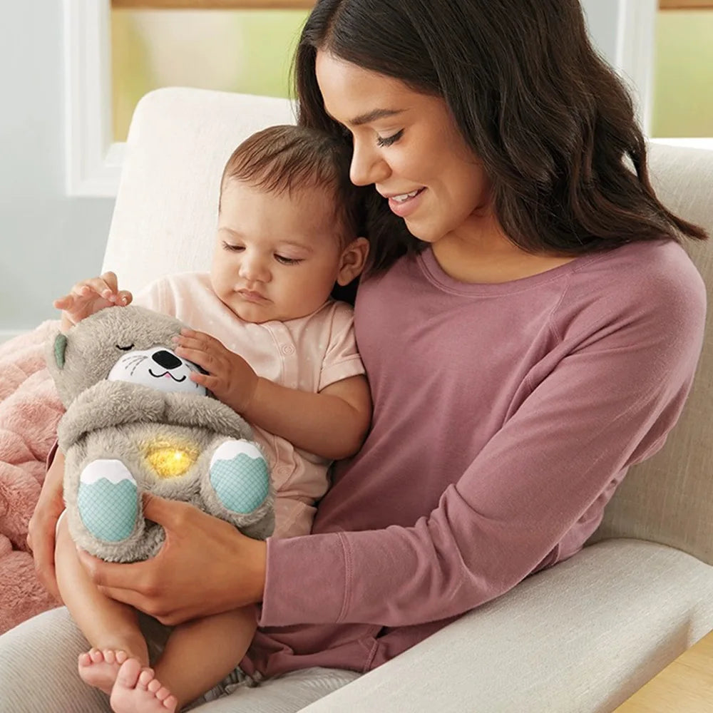 Jouet en Peluche Souffle de Bébé, Ours, Musique, Compagnon de Sommeil, Son et Lumière, Cadeaux Gallery Cadeaux