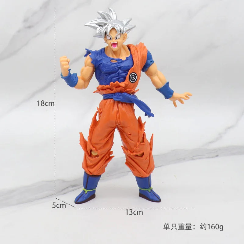 18cm Super Saiyan Figure Anime Figurine Dragon Ball Z Son Goku DBZ Action Figure Model Gifts Collectible Figurines for Kids Gallery Cadeaux