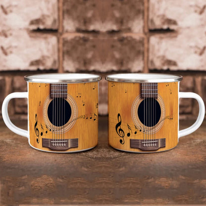 Tasse Personnalisée Musicale pour Camping en Guitare et en Violon - Cadeaux originaux Gallery Cadeaux