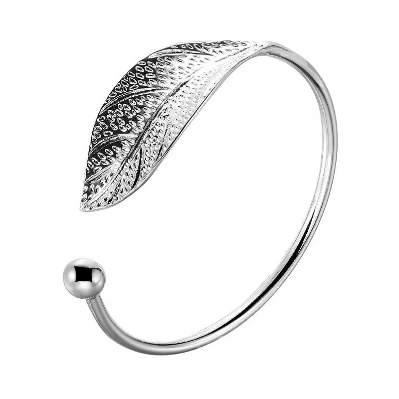 Bracelet Manchette Tendance en Argent Sterling - Cadeaux