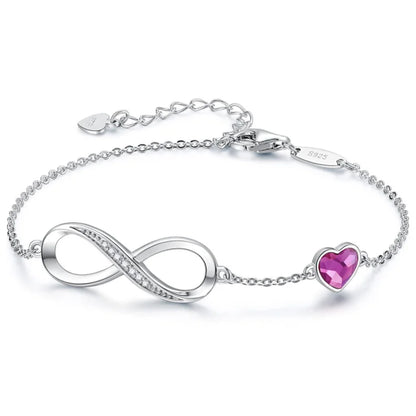 Bracelet Éternel Classique à 8 Caractères pour Femme