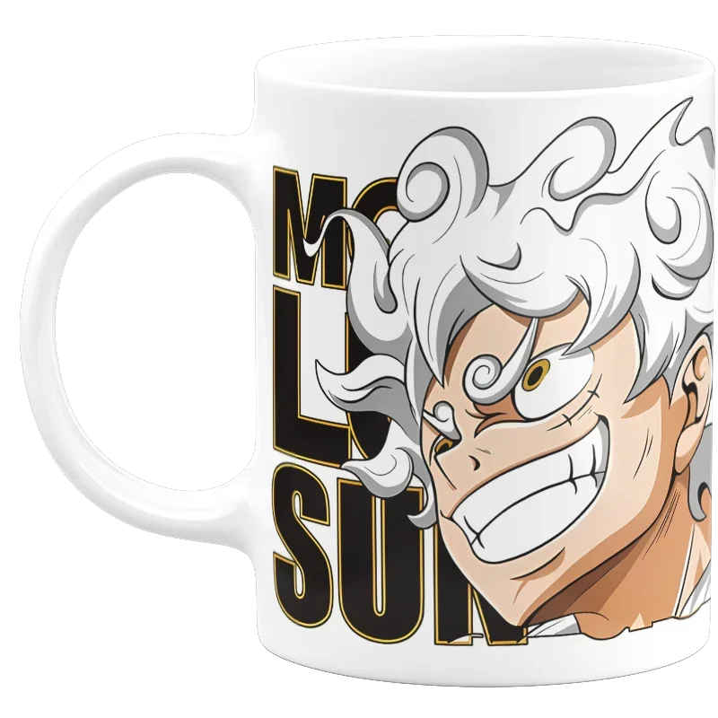 Tasse à Eau en Céramique Personnalisée - Fan de Sanji &amp; Luffy