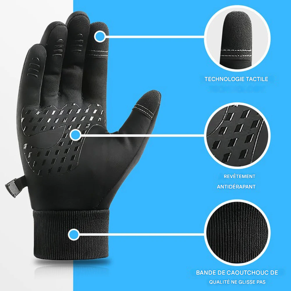 Gants de ski imperméables et chauds : protection et confort en hiver Gallery Cadeaux