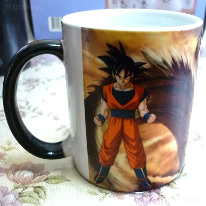 Tasse à Café Magique Personnalisée Dragon Ball - Goku