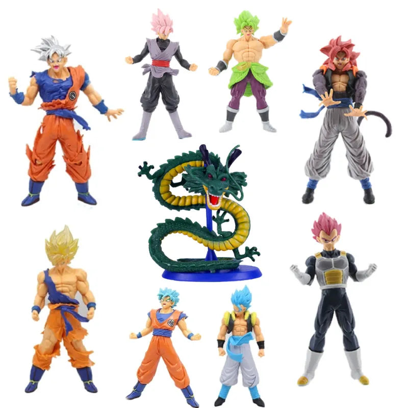 18cm Super Saiyan Figure Anime Figurine Dragon Ball Z Son Goku DBZ Action Figure Model Gifts Collectible Figurines for Kids Gallery Cadeaux