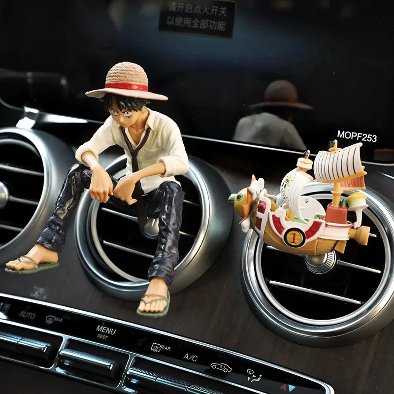 Décoration de Sortie d'Air de Voiture Anime - Luffy &amp; Zoro