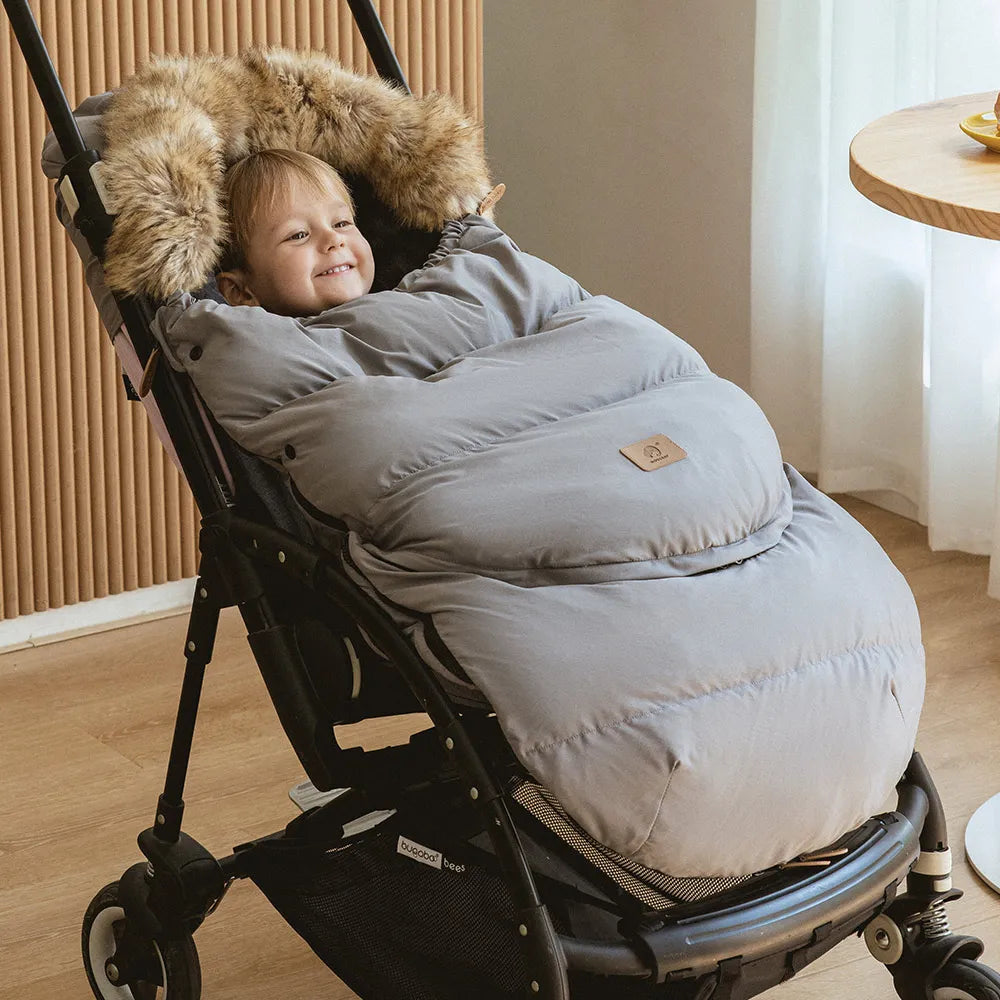 Poussette chancelière universelle pour bébé de 0 à 36 mois, enveloppe chaude pour décharge, parfaite pour l'hiver Gallery Cadeaux