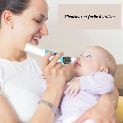 Nettoyeur et Aspirateur Nasale Réglable Électrique en Silicone pour Bébé Gallery Cadeaux