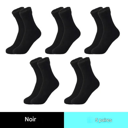 Chaussettes thermiques en peluche pour femmes : douceur et chaleur en hiver Gallery Cadeaux