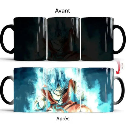 Tasse à Café Magique Personnalisée Dragon Ball - Goku