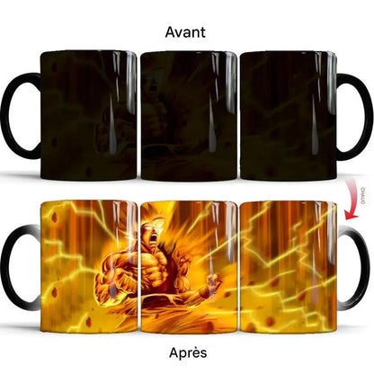 Tasse à Café Magique Personnalisée Dragon Ball - Goku