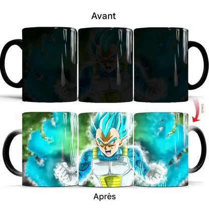 Tasse à Café Magique Personnalisée Dragon Ball - Goku