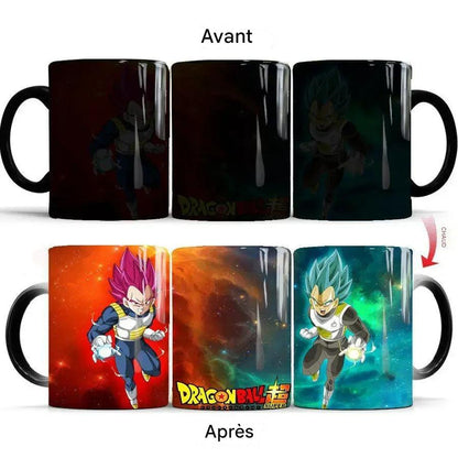 Tasse à Café Magique Personnalisée Dragon Ball - Goku