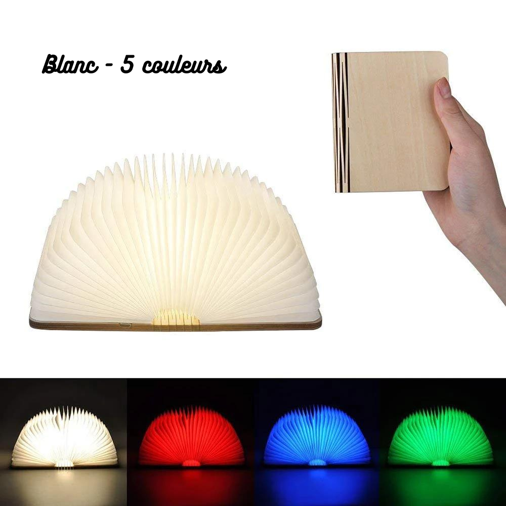 Lampe Livre LED Rechargeable - Cadeau Lampe Livre Gallery Cadeaux