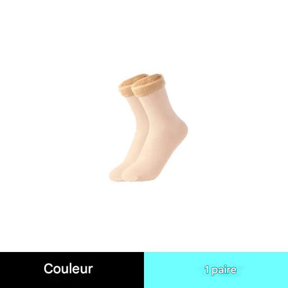 Chaussettes thermiques en peluche pour femmes : douceur et chaleur en hiver Gallery Cadeaux