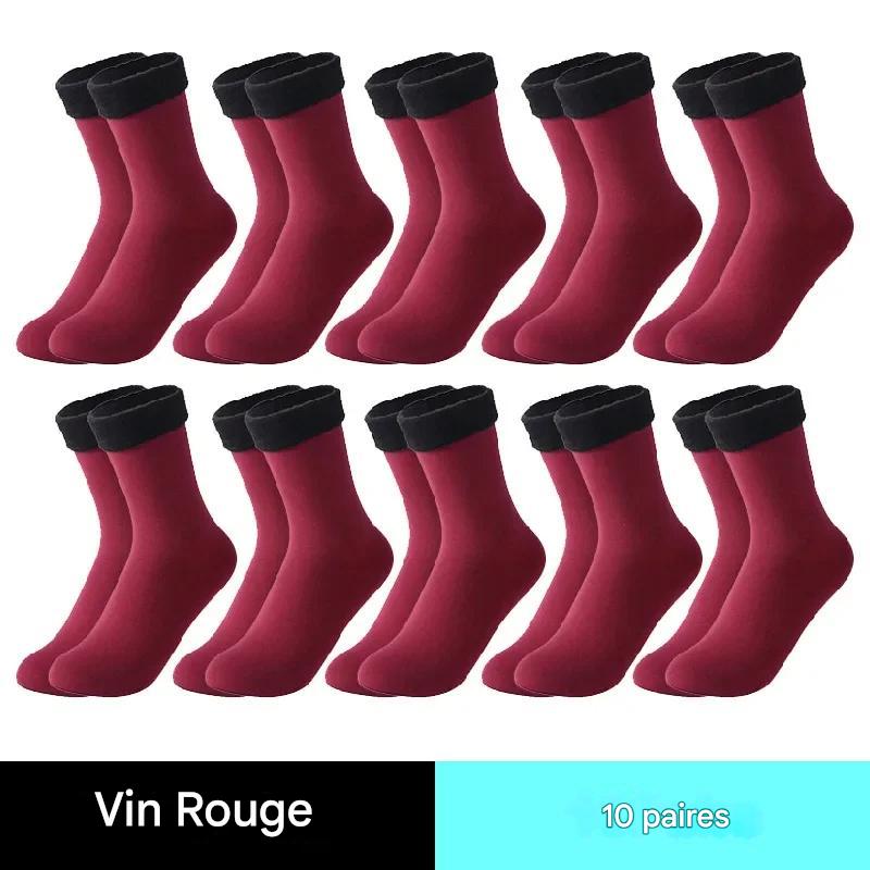 Chaussettes thermiques en peluche pour femmes : douceur et chaleur en hiver Gallery Cadeaux