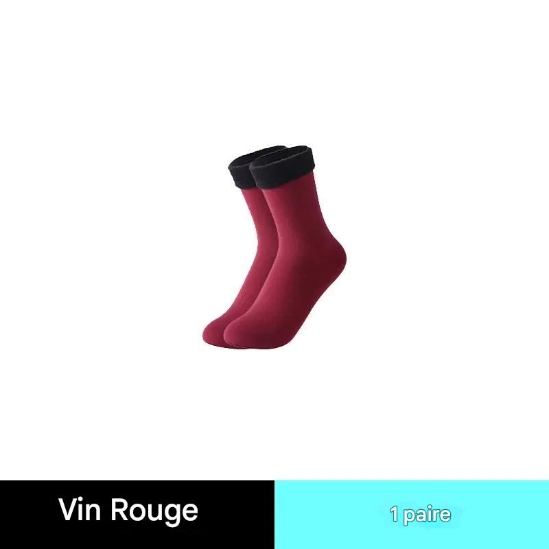 Chaussettes thermiques en peluche pour femmes : douceur et chaleur en hiver Gallery Cadeaux